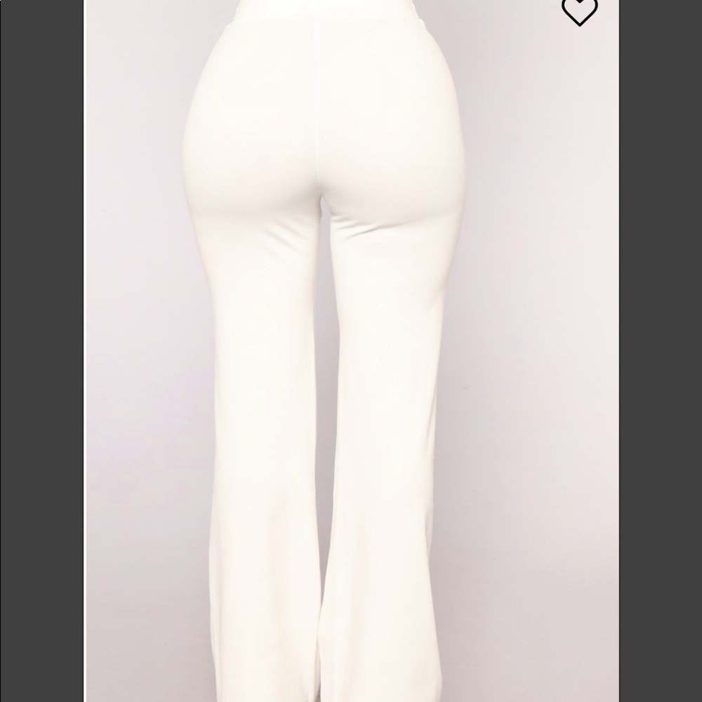 Ivory Fashion Nova Pants